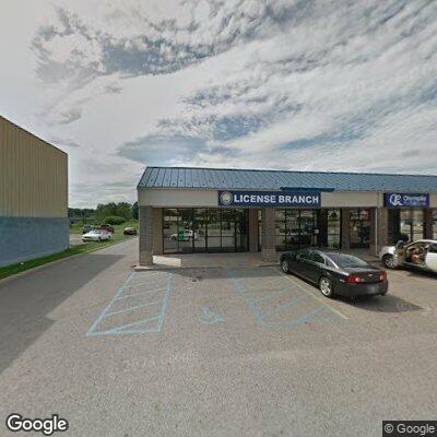 Street view of the Angola DMV office
