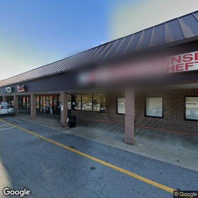 Street view of the Avent Ferry Shopping Center Driver License Office DMV office