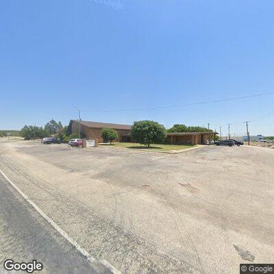 Street view of the Baird DMV office
