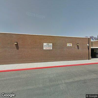 Street view of the Bellflower DMV office