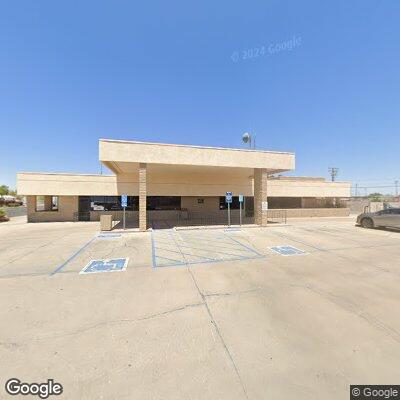 Street view of the Blythe DMV office