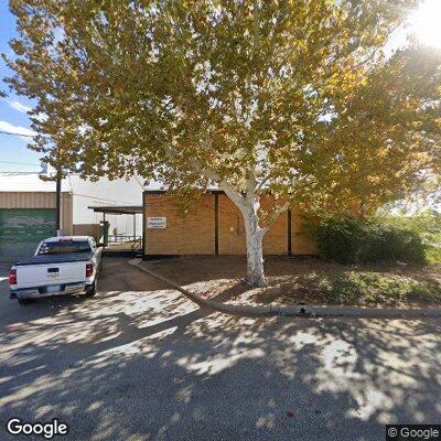 Street view of the Childress DMV office