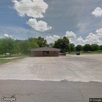 Street view of the Colfax DMV office