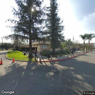 Street view of the Compton DMV office