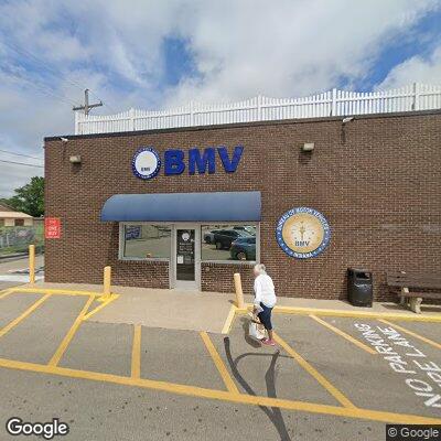 Street view of the Connersville DMV office