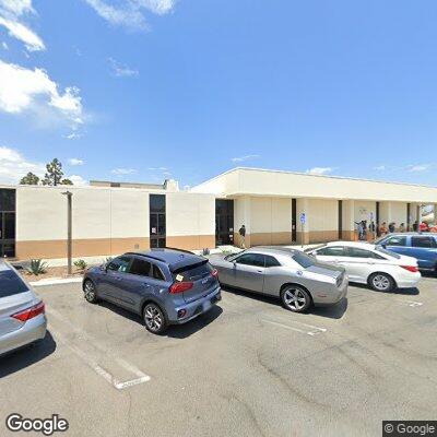 Street view of the Costa Mesa DMV office