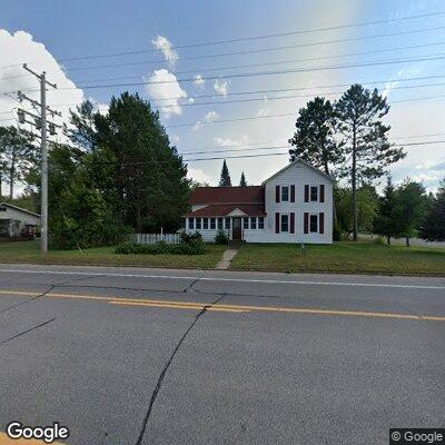 Street view of the Eagle River service center (Vilas County) DMV office