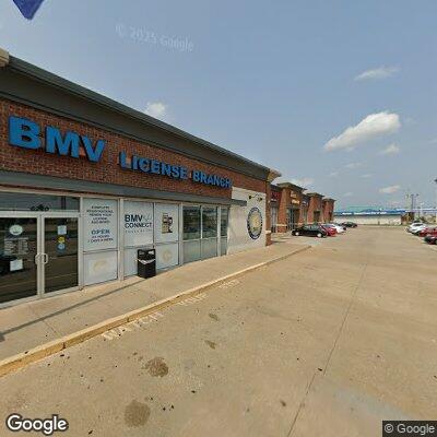 Street view of the Evansville East DMV office