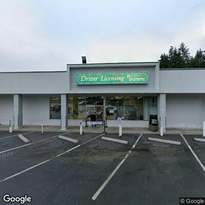 Street view of the Everett DMV office
