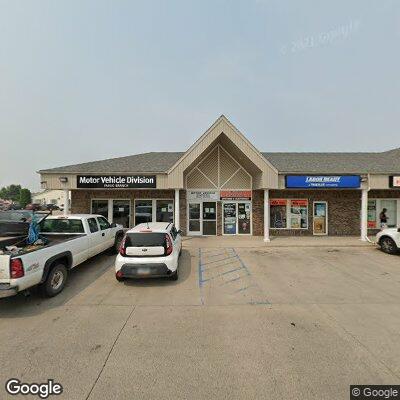 Street view of the Fargo DMV office