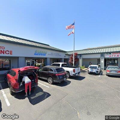 Street view of the Folsom DMV office