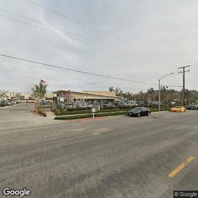 Street view of the Fontana Commercial Drive Test Center DMV office