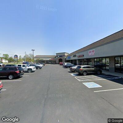 Street view of the Franklin DMV office