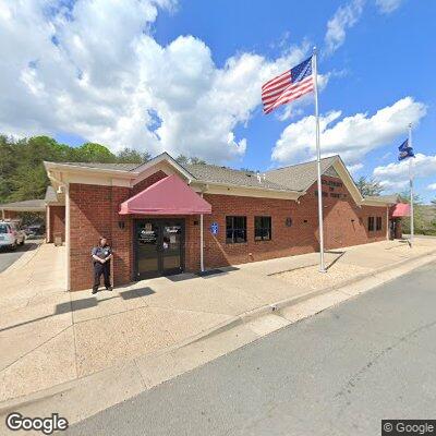Street view of the Fredericksburg Customer Service Center DMV office