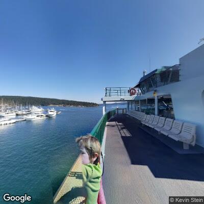 Street view of the Friday Harbor DMV office