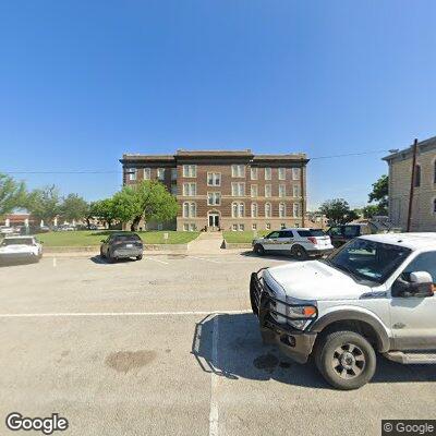 Street view of the Goldthwaite DMV office