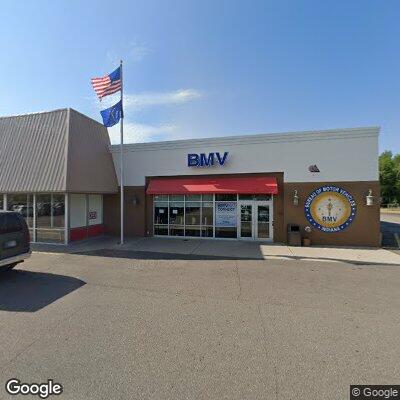 Street view of the Goshen DMV office