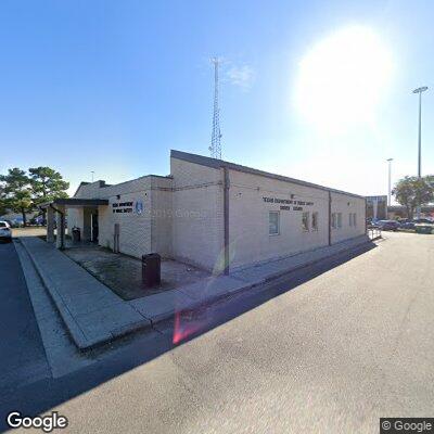 Street view of the Houston Dacoma DMV office