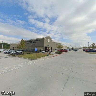 Street view of the Houston North Mega Center DMV office