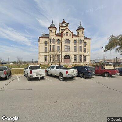 Street view of the Karnes City DMV office