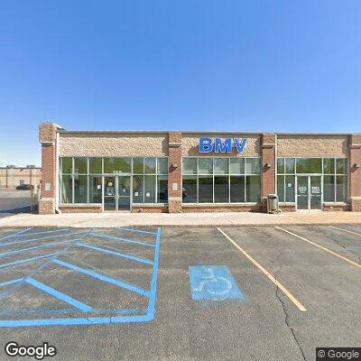 Street view of the Merrillville DMV office