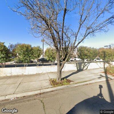 Street view of the Modesto DMV office