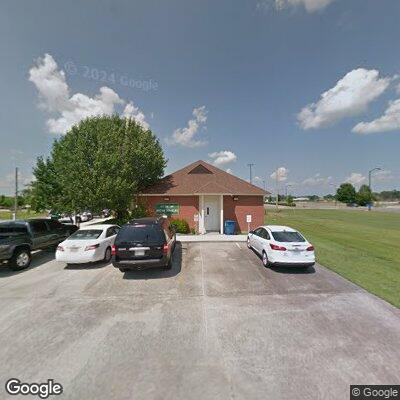 Street view of the New Roads DMV office