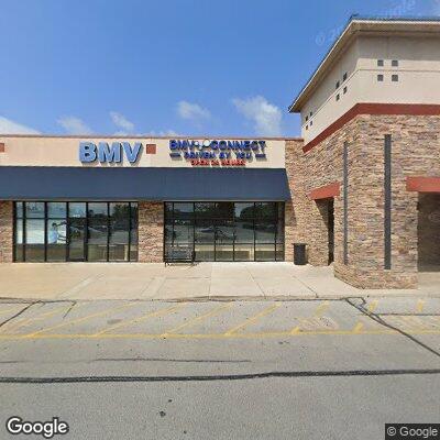 Street view of the Noblesville DMV office
