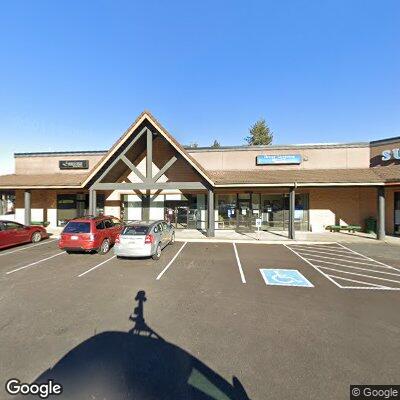Street view of the North Bend DMV office