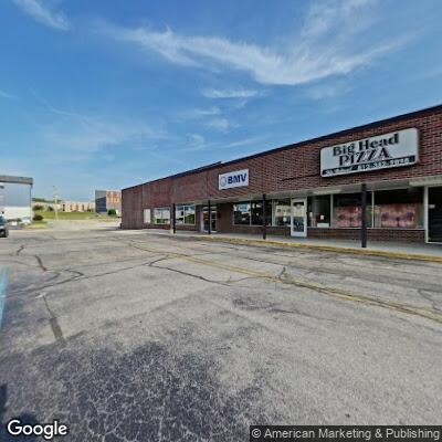 Street view of the North Vernon DMV office