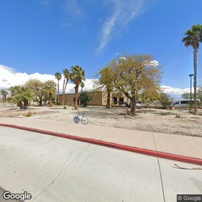 Street view of the Palm Springs DMV office