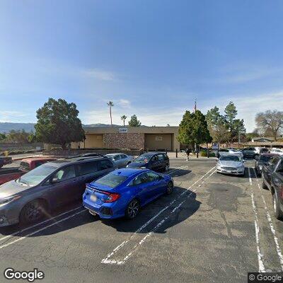 Street view of the Pleasanton DMV office