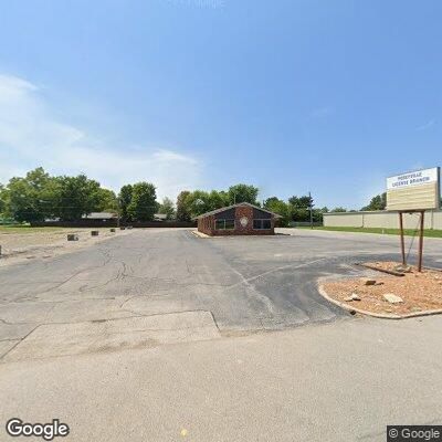 Street view of the Poseyville DMV office
