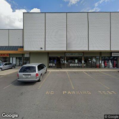 Street view of the Poulsbo DMV office