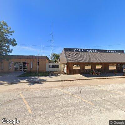 Street view of the Quanah DMV office