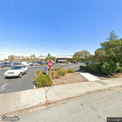 Street view of the Redwood City DMV office