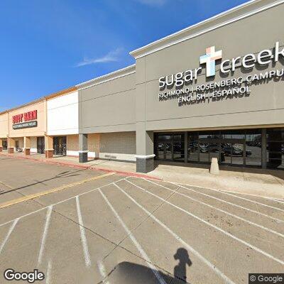 Street view of the Rosenberg Mega Center (Houston Metro Area) DMV office