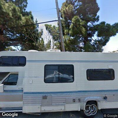 Street view of the San Mateo DMV office