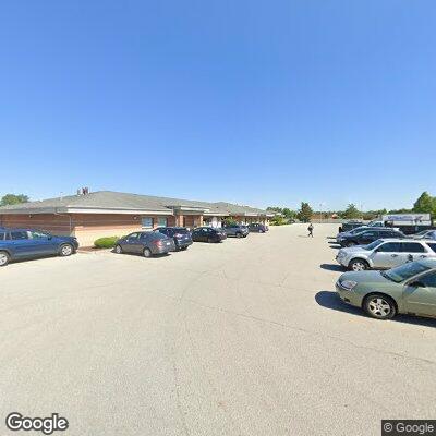 Street view of the Schererville DMV office