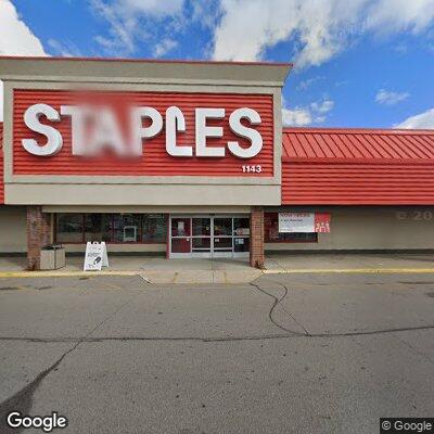 Street view of the South Bend DMV office