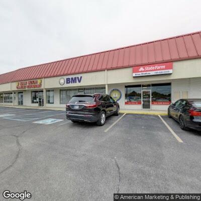 Street view of the Tipton DMV office