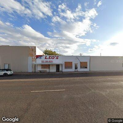 Street view of the Van Horn DMV office