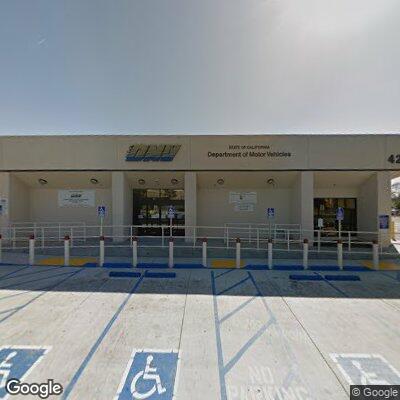 Street view of the Ventura DMV office