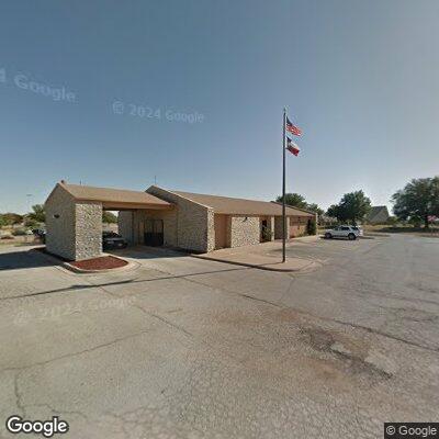 Street view of the Weatherford DMV office