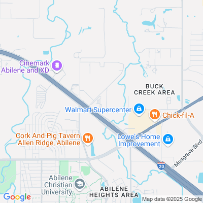 Location of the Abilene DMV office
