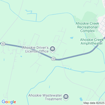 Location of the Ahoskie Driver License Office DMV office