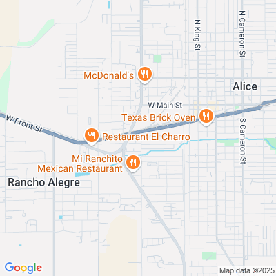Location of the Alice DMV office