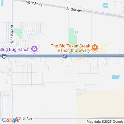 Location of the Amarillo DMV office