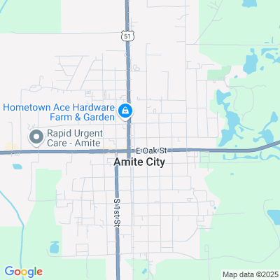 Location of the Amite DMV office