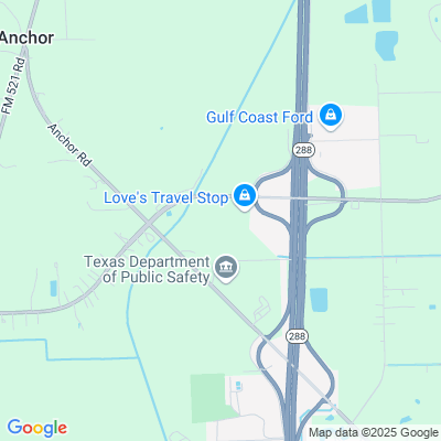 Location of the Angleton Driver License Office DMV office